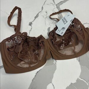 Simone Perele Brown Lace Bra